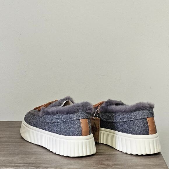 Skechers Women's Cozy Ojai Mocassin Casual Sneakers Size 7 Grey NWT - Picture 4 of 9